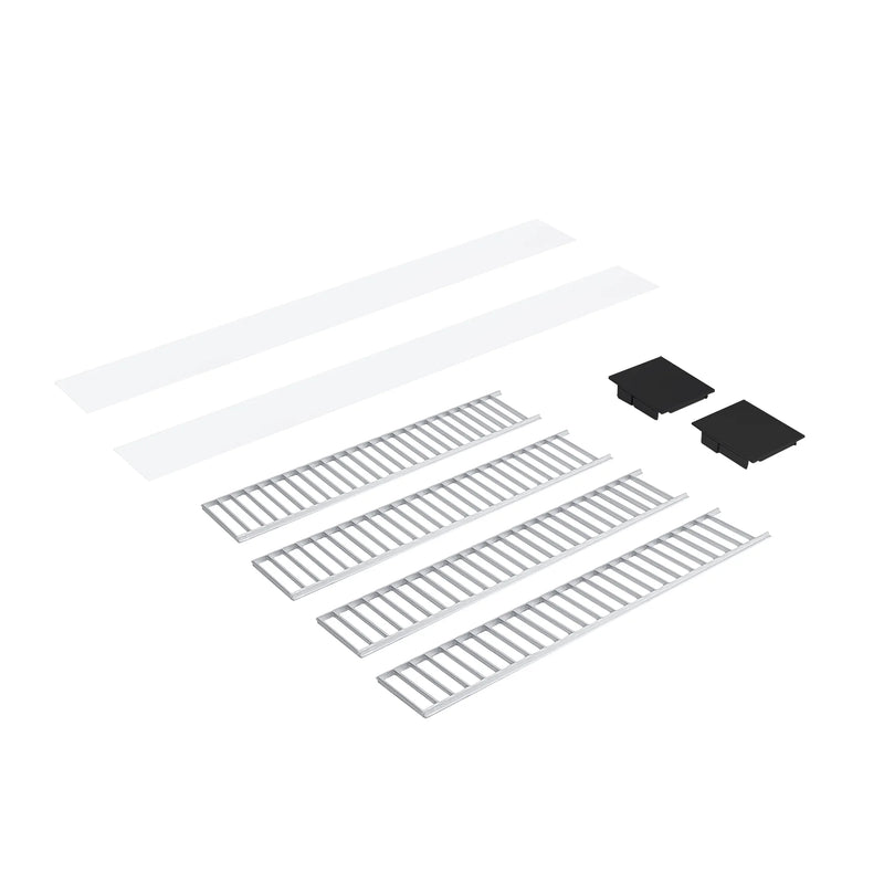 Kit de rejilla de ventilación de 4' para NLUD-4334 L-Line