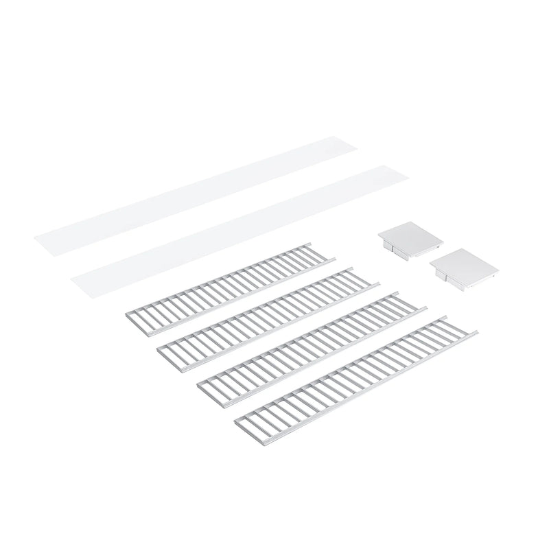 Kit de rejilla de ventilación de 4' para NLUD-4334 L-Line