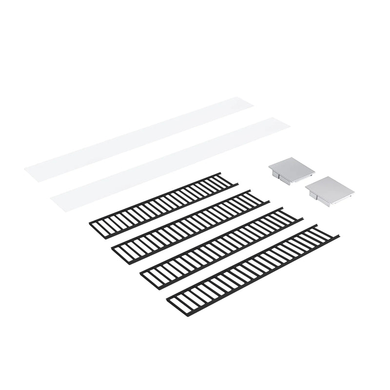 Kit de rejilla de ventilación de 4' para NLUD-4334 L-Line