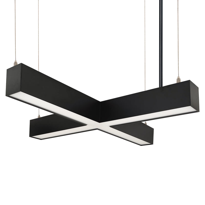 "X" Shaped L-Line LED Indirect/Direct, Selectable CCT - Step 1 Dezigns