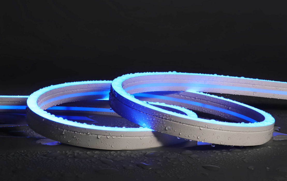 LED RGB Color Changing Flex Neon Light 120V AC 164 ft Kit — Elumalight