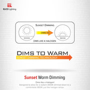 4 in. Sunset Dimming LED Downlights - Step 1 Dezigns