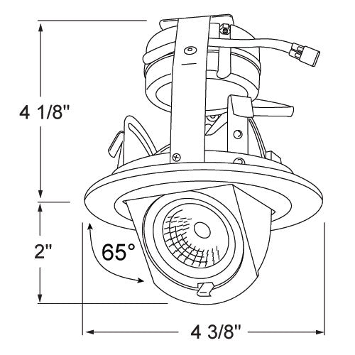 3 in. LED Round Pull-Down Downlights