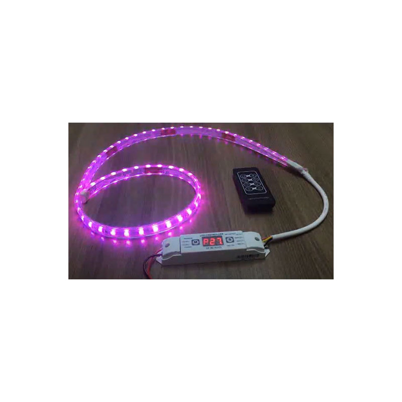 LED Addressable Pixel Tape Light Controller with Remote
