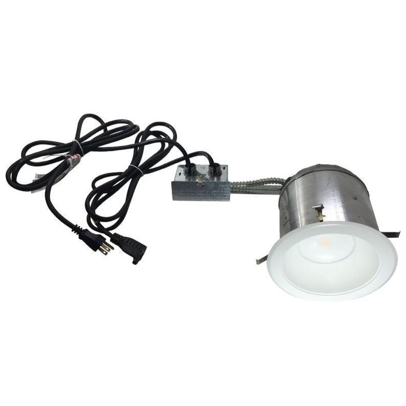 6 in. LED Recessed Daisy Chain Light Kit - IC Airtight - step-1-dezigns
