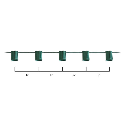 Intermediate E17 Base Stringer Light Sockets - step-1-dezigns