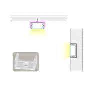 LED Slim Surface Aluminum Channel - Step 1 Dezigns