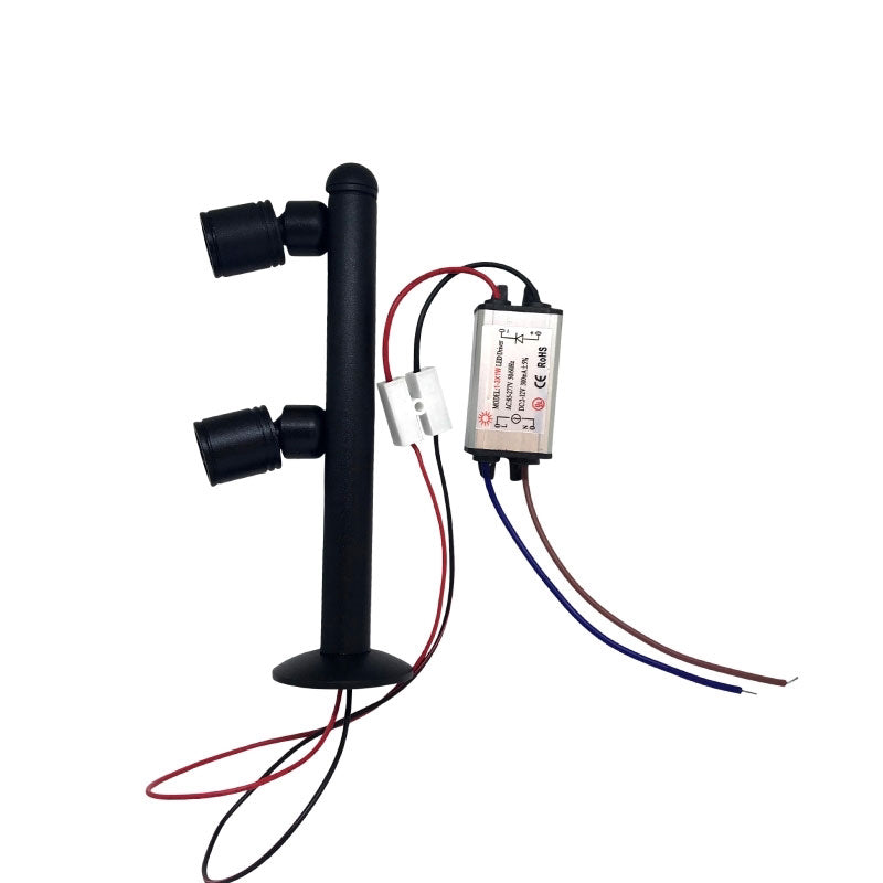 Sapphire LED Display Light - Step 1 Dezigns