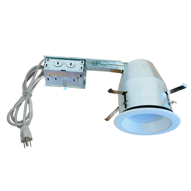 4 in. LED Recessed Can Light Kit - IC Airtight - step-1-dezigns