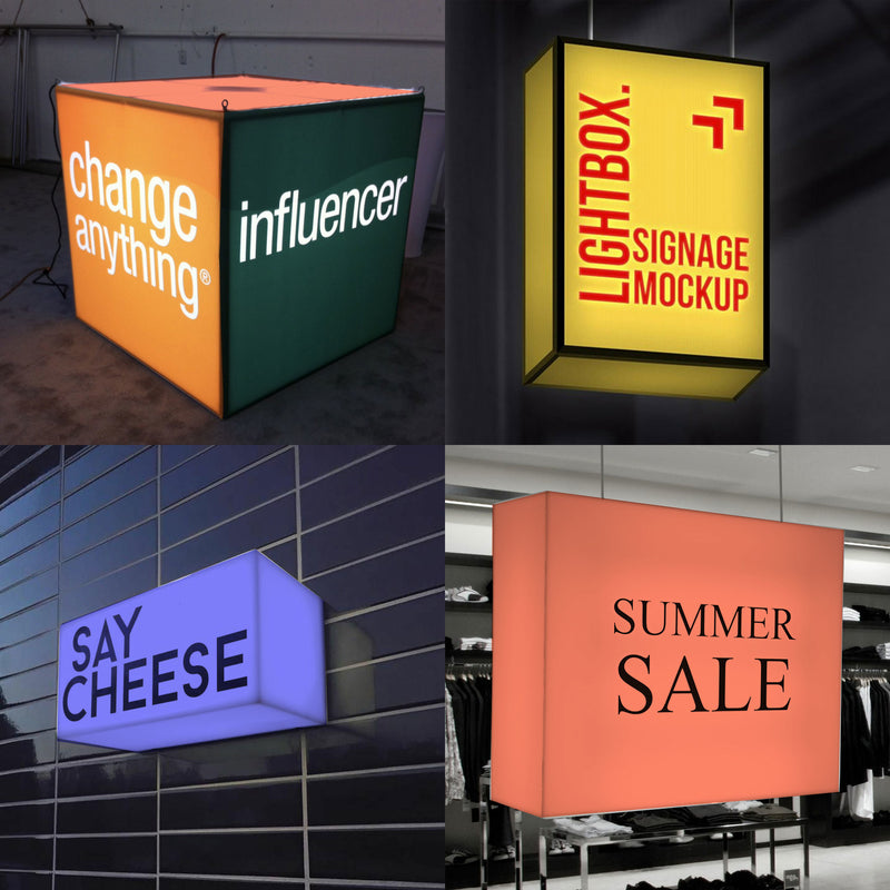 LED RGB Cube Light - Step 1 Dezigns