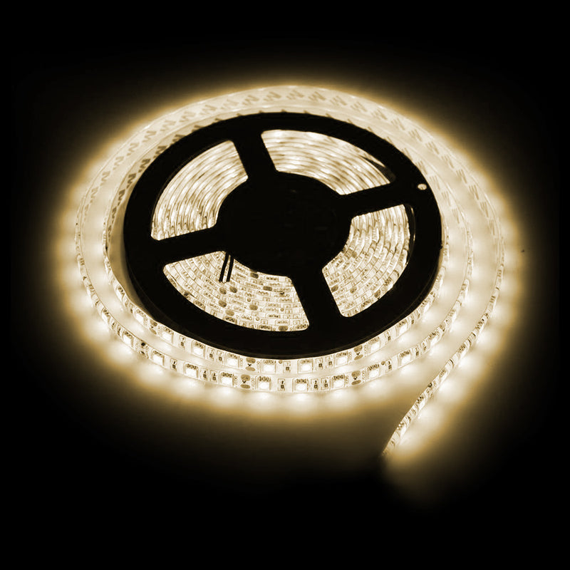 LED Waterproof Standard Tape Lights 12V DC 16 ft Reel - Step 1 Dezigns