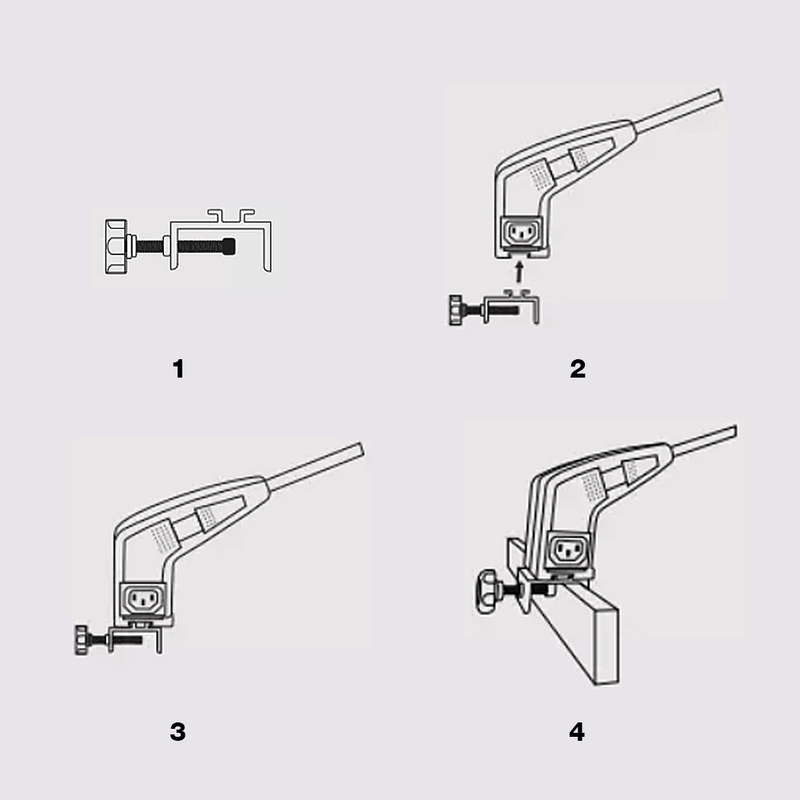 LED Arm Light 1.5 in Clamp - Step 1 Dezigns