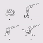 LED Arm Light Pop-Up X Mounting Clip - Step 1 Dezigns
