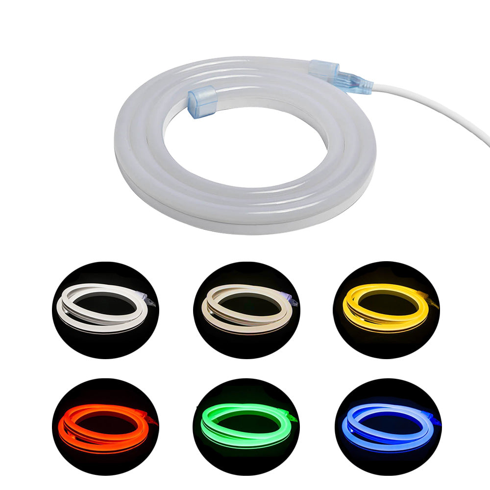 LED Single Color Flex Neon Lights 24V DC & 120V AC 100 Ft Reel | Step 1 ...