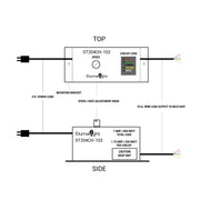 Grey 5 Wire Chasing Beltlight - step-1-dezigns