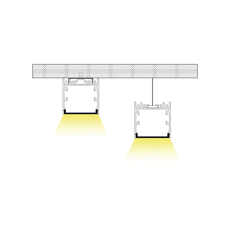 LED Wide Deep Aluminum Channel - step-1-dezigns