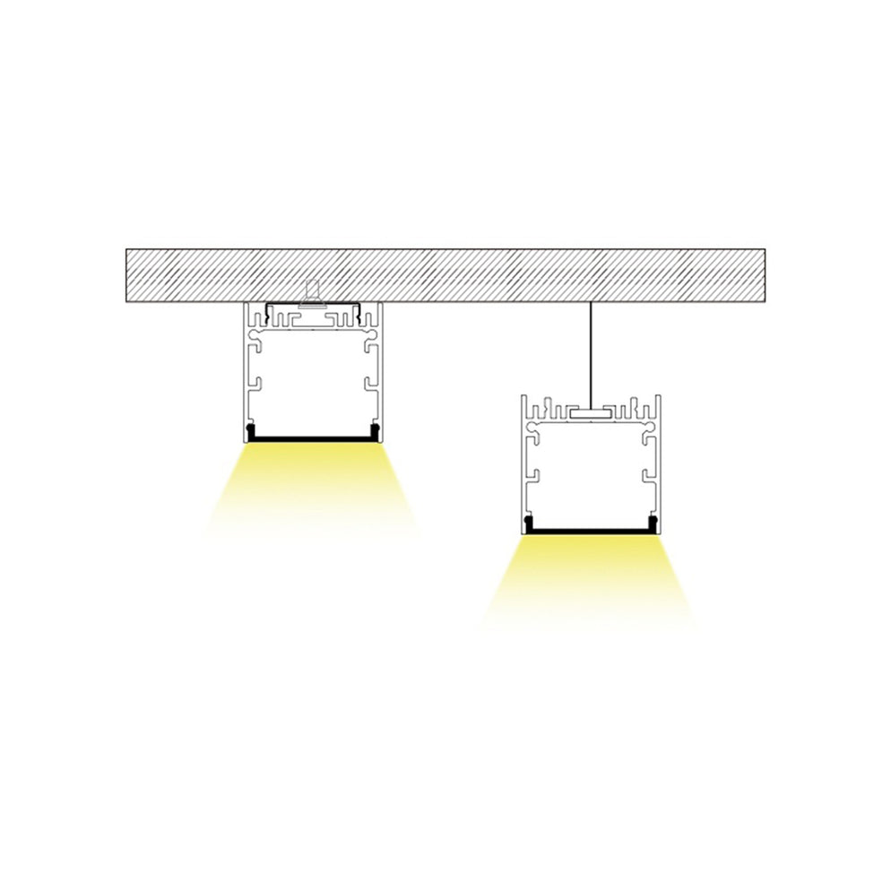 LED Wide Deep Aluminum Channel | Step 1 Dezigns