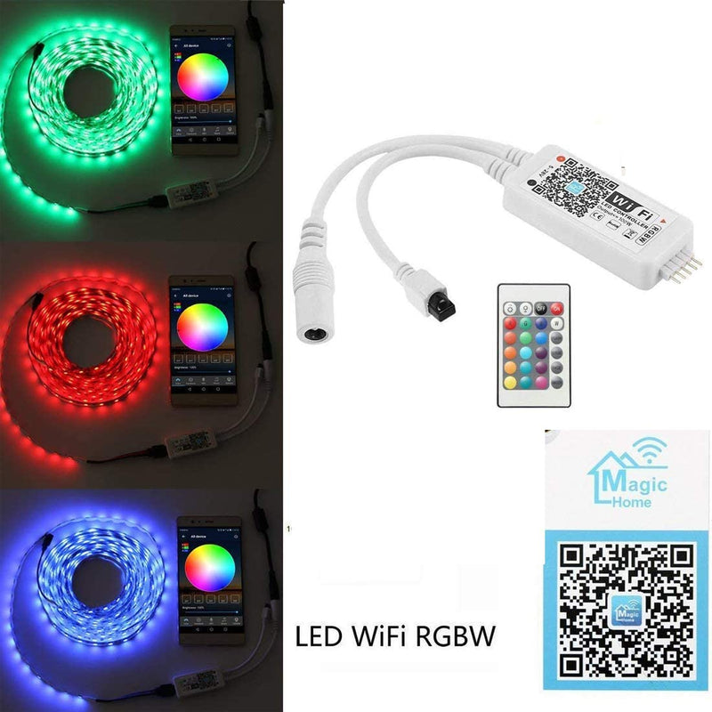 LED RGBW Wifi Controller with Remote - step-1-dezigns