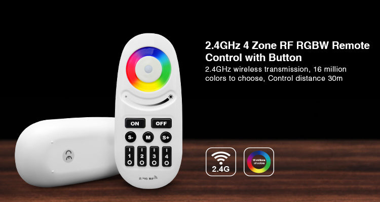 LED RGBW Mi-Light 4-Zone Remote