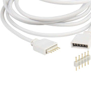 RGBW LED Extension Cable with 5-Pin Connectors - step-1-dezigns