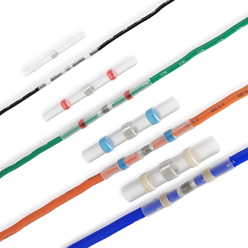 Heat Shrink Solderless Wire Butt Connectors - step-1-dezigns