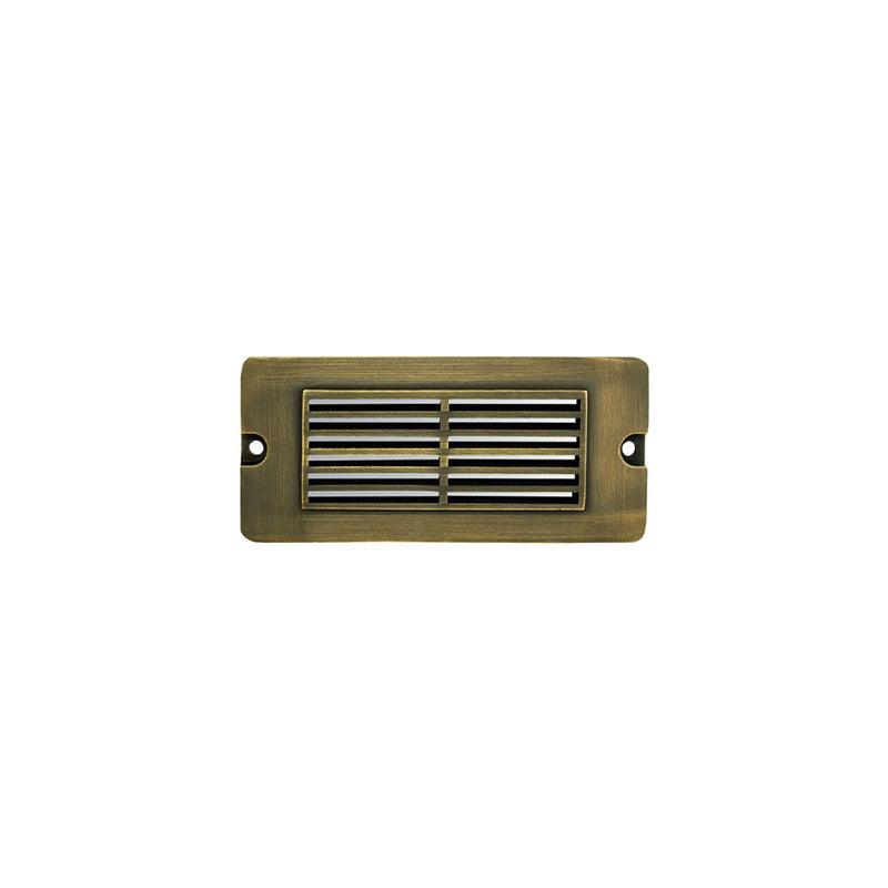 LED Brass Surface Mount Architectural Grade Step Light