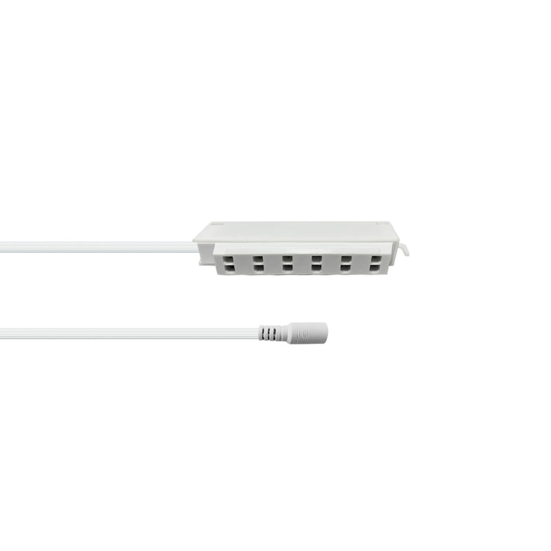 Female DC Plug to 6 Way Molex Connection Terminal Block - step-1-dezigns
