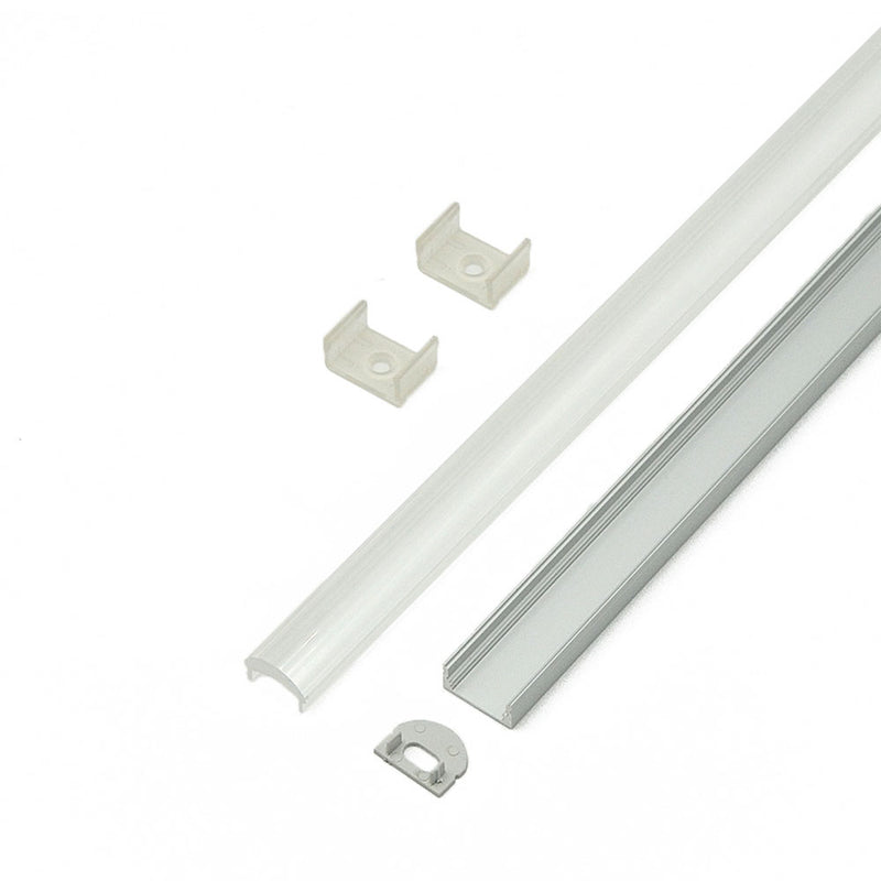 LED 60 Degree Wall Grazer Aluminum Channel - Step 1 Dezigns