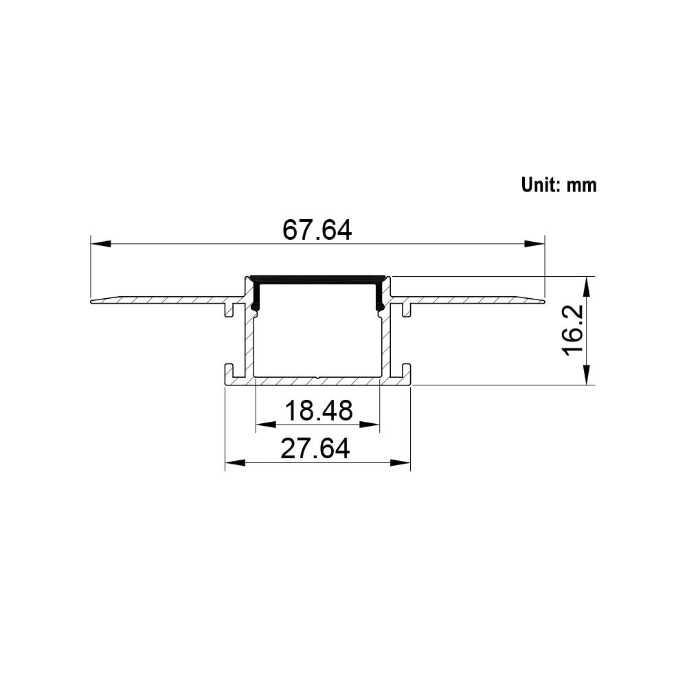 LED Mud-In Aluminum Channel | Step 1 Dezigns