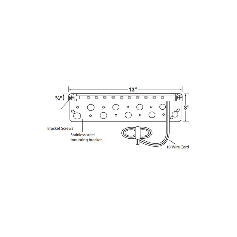 LED Integrated Rail Light - Step 1 Dezigns