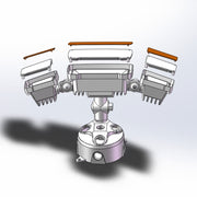 LED Flat Dual Head CCT Motion Security Lights - step-1-dezigns