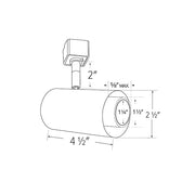 LED Sylo Track Head with Adjustable Focus Module - Step 1 Dezigns