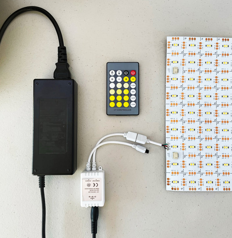 LED CCT Mini Controller with Remote - Step 1 Dezigns