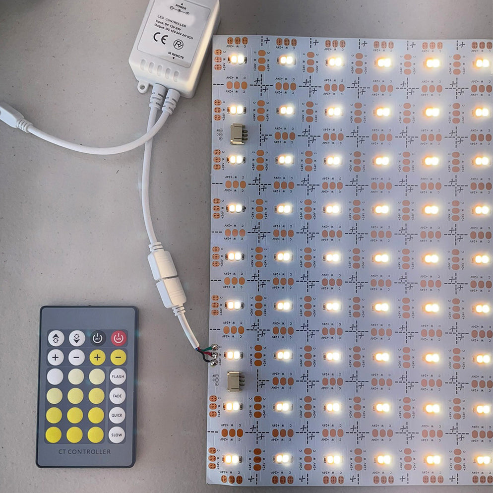 LED CCT Flex Grid Light Sheet | Step 1 Dezigns