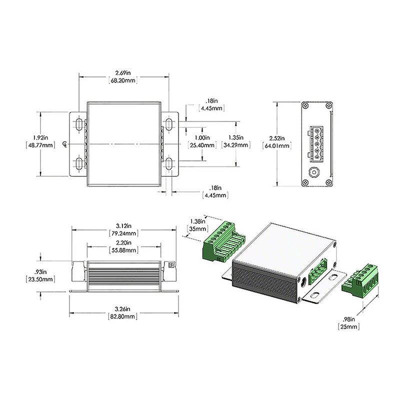 LED RGBW Data Signal Repeater 4-Channels - Step 1 Dezigns