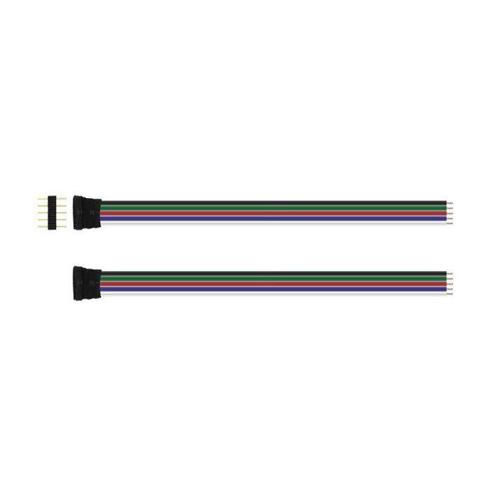 RGBW LED Extension Wires with 5 Pin Connectors | Step 1 Dezigns