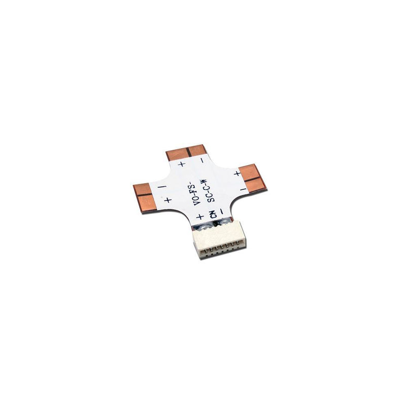 24V DC LED Tape Light X-Shape Direct Joiner - step-1-dezigns