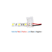 2-Pin Clip-On LED Tape Power Jumpers - 6 in - step-1-dezigns