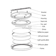 LED Motion Sensing Down Light 5000K - step-1-dezigns