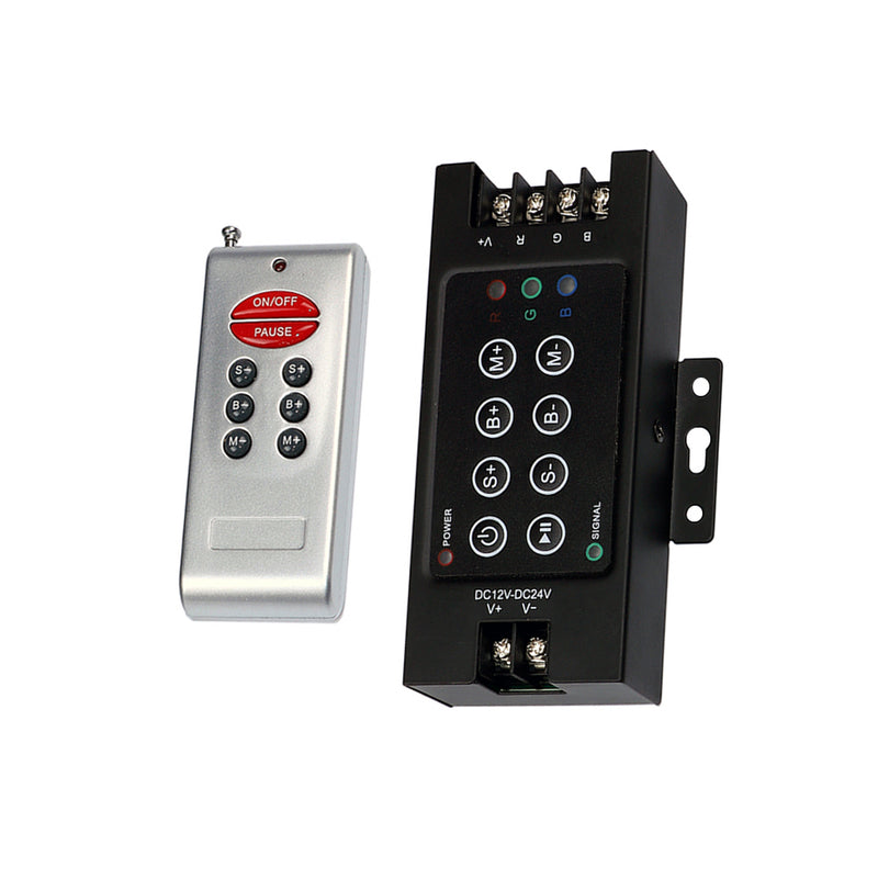 LED RGB DMX Lumastrip Controller with Remote - Step 1 Dezigns