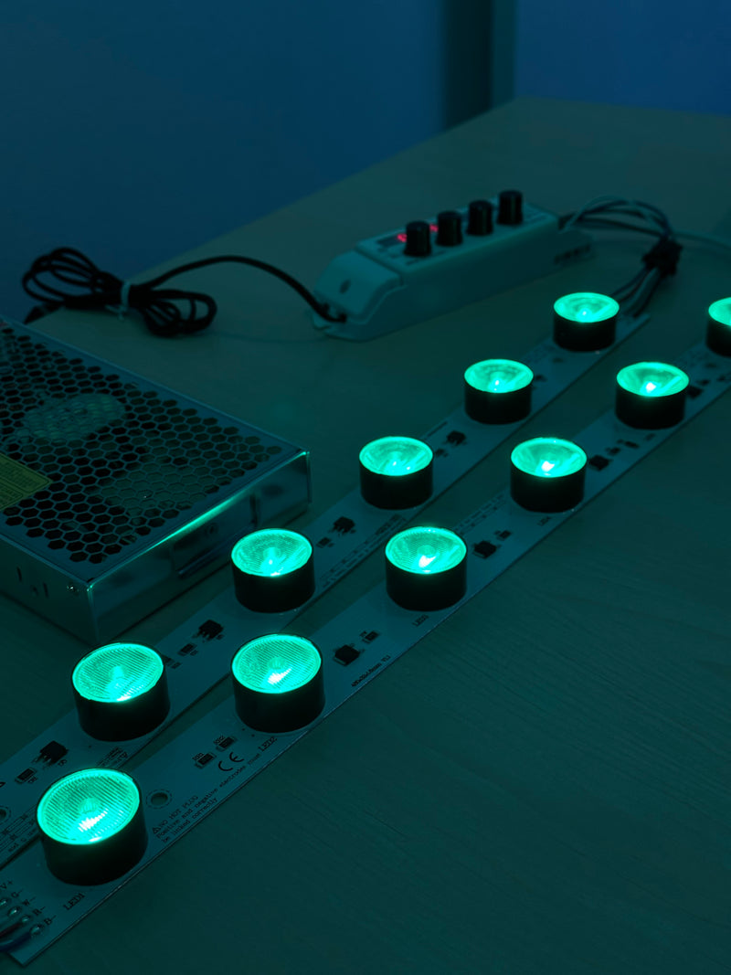 LED RGBW LumaStrip Module Light 19 in IP20 - Step 1 Dezigns