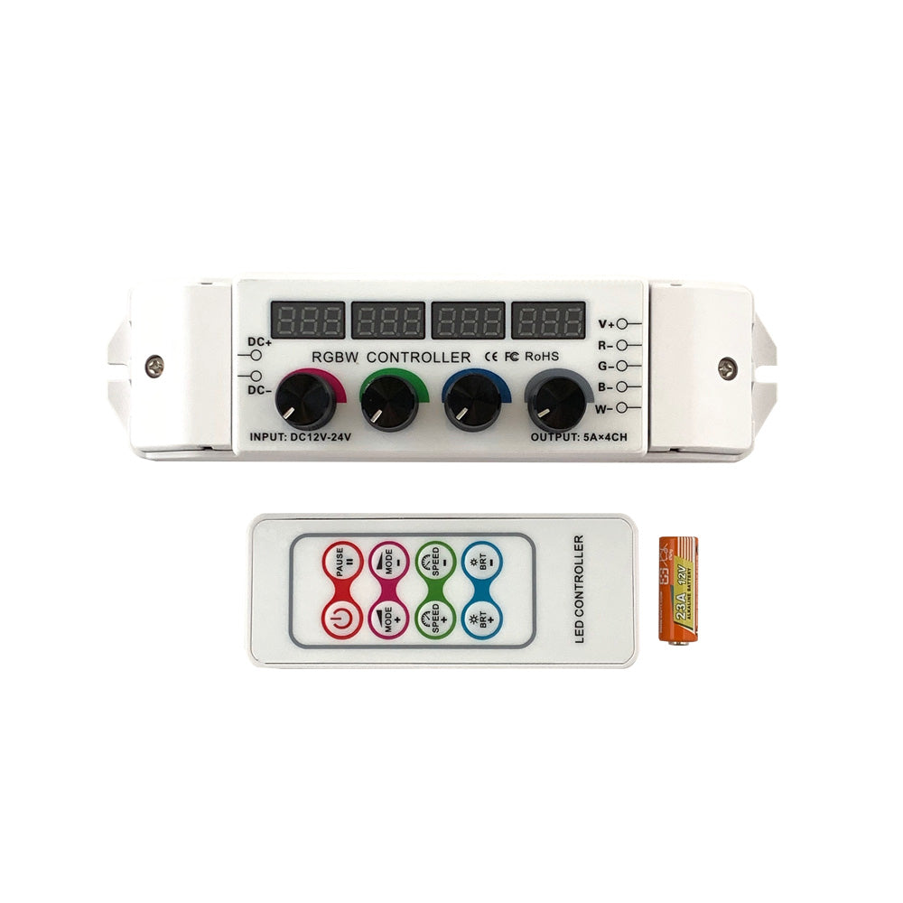 Voksen bruser Hotellet LED RGBW Rotary Knob Controller with Remote | Step 1 Dezigns