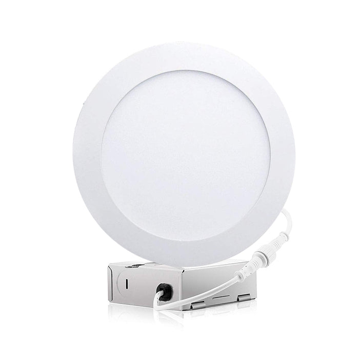 LED Dimmable Round Slim Panel Lights - Step 1 Dezigns