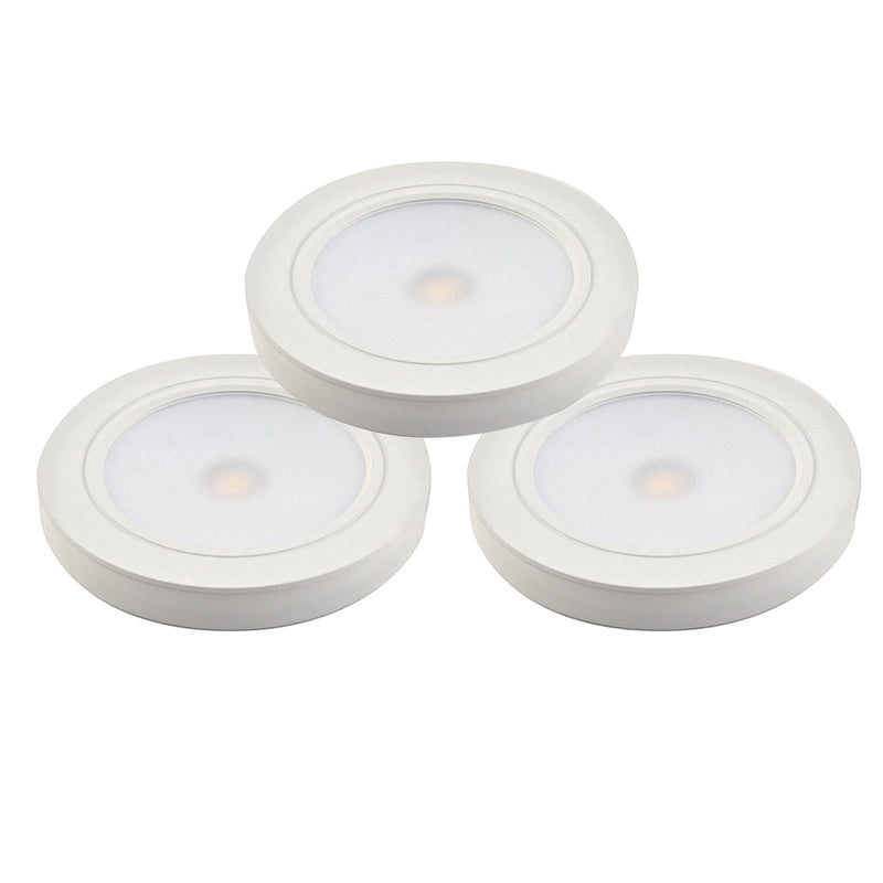 LED Round Puck 3 Lights Kit - Step 1 Dezigns