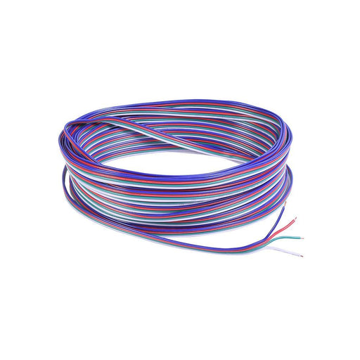 22 AWG 4 Conductor RGB Cable 50 ft - step-1-dezigns