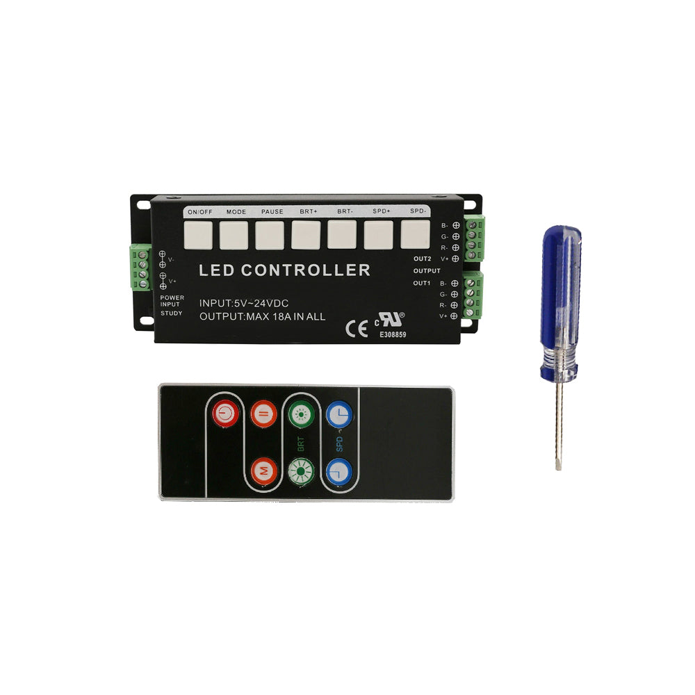 LED RGB Controller with Remote | Step 1 Dezigns