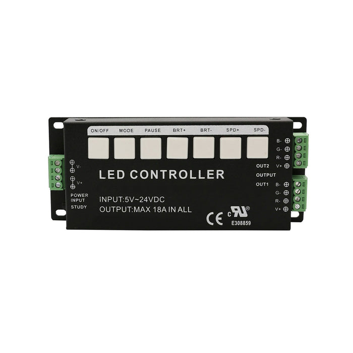 LED RGB Controller with Remote - Step 1 Dezigns