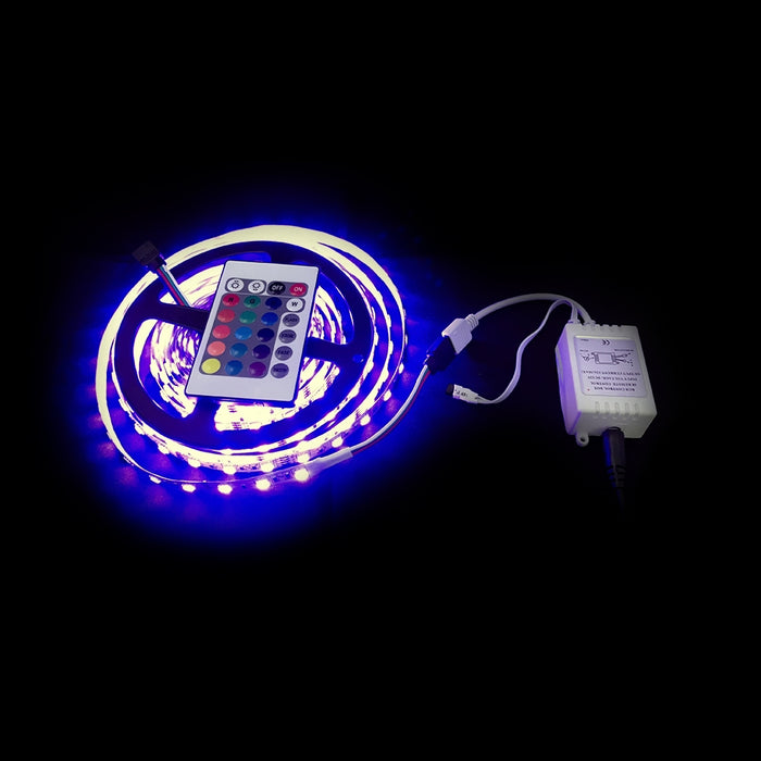 LED RGB Infrared Controller with Remote 24-Keys - Step 1 Dezigns