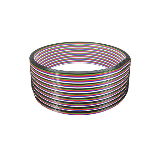 22 AWG 5 Conductor RGBW Cable 1 ft - step-1-dezigns