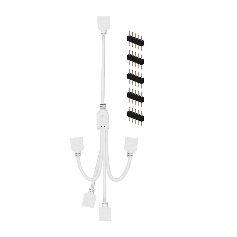 RGBW LED Splitter Cables with 5-Pin Connectors - step-1-dezigns